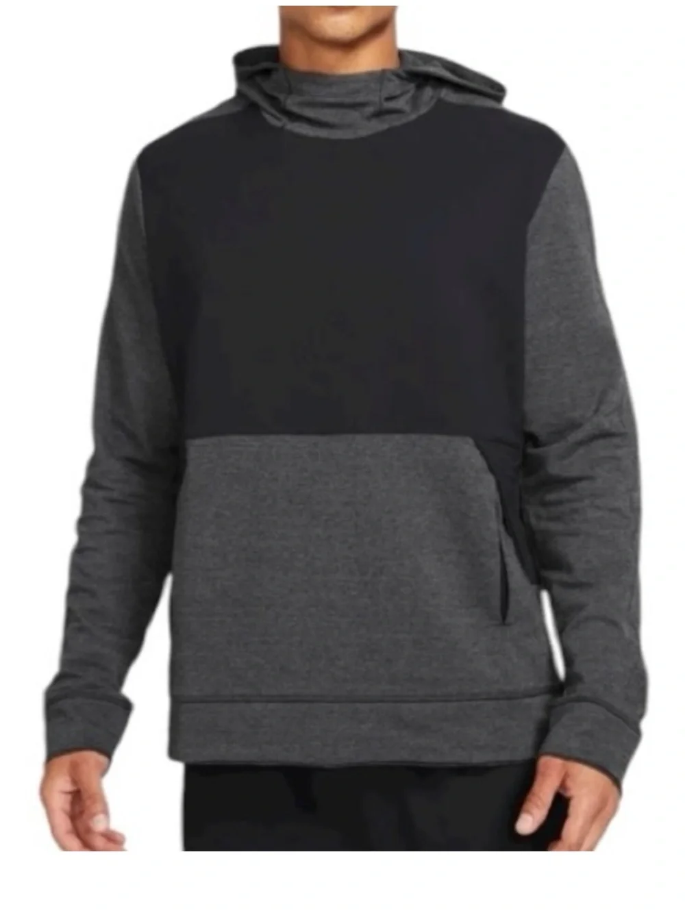 Nike Swoosh Yoga Pullover on Grey NWT - Picture 1 of 7
